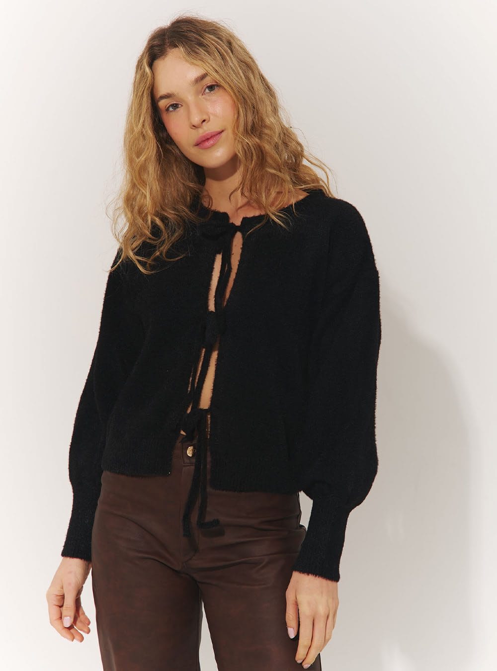 Sueter cozy lazo