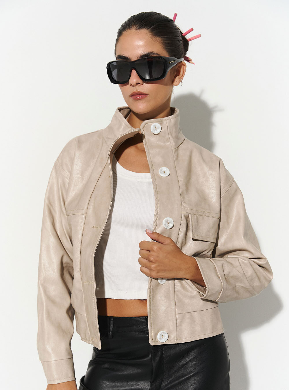 Chaqueta lineal